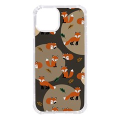 Fox Pattern Iphone 14 Tpu Uv Print Case