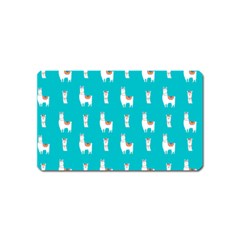 Lama Alpaca Animal Pattern Design Magnet (name Card)