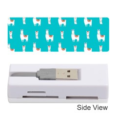 Lama Alpaca Animal Pattern Design Memory Card Reader (stick) by Pakjumat