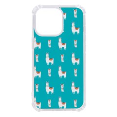 Lama Alpaca Animal Pattern Design Iphone 13 Pro Tpu Uv Print Case