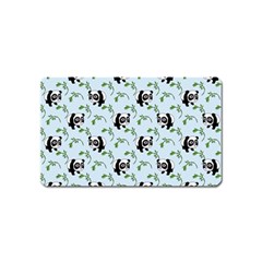 Animal Panda Bamboo Seamless Pattern Magnet (name Card) by Pakjumat