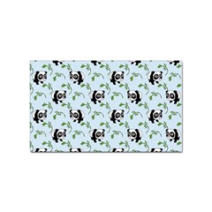 Animal Panda Bamboo Seamless Pattern Sticker Rectangular (10 Pack) by Pakjumat