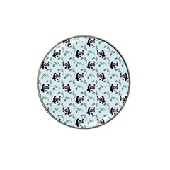 Animal Panda Bamboo Seamless Pattern Hat Clip Ball Marker by Pakjumat