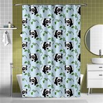 Animal Panda Bamboo Seamless Pattern Shower Curtain 48  x 72  (Small)  Curtain(48  X 72 )