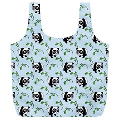 Animal Panda Bamboo Seamless Pattern Full Print Recycle Bag (xl) by Pakjumat