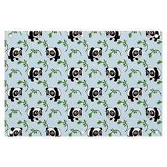 Animal Panda Bamboo Seamless Pattern Banner And Sign 6  X 4  by Pakjumat