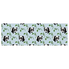 Animal Panda Bamboo Seamless Pattern Banner And Sign 9  X 3  by Pakjumat