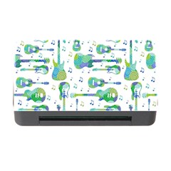 Guitars Music Notes Seamless Pattern Memory Card Reader With Cf by Pakjumat