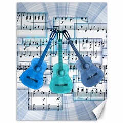 Guitar Acoustic Music Art Canvas 36  X 48  by Pakjumat