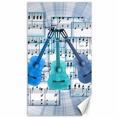 Guitar Acoustic Music Art Canvas 40  X 72  by Pakjumat