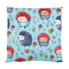 Hedgehogs Animal Standard Cushion Case (one Side) by Pakjumat