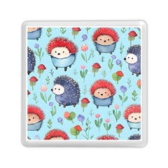 Hedgehogs Animal Memory Card Reader (square) by Pakjumat