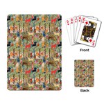 Animal Forest Pattern Playing Cards Single Design (Rectangle) Back