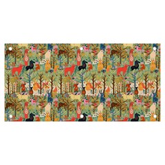 Animal Forest Pattern Banner And Sign 6  X 3 