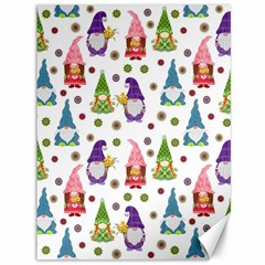 Gnomes Seamless Fantasy Pattern Canvas 36  X 48  by Pakjumat