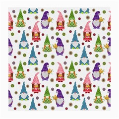 Gnomes Seamless Fantasy Pattern Medium Glasses Cloth (2 Sides) by Pakjumat