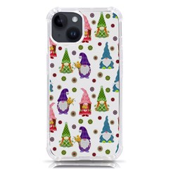 Gnomes Seamless Fantasy Pattern Iphone 14 Tpu Uv Print Case by Pakjumat