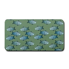 Fishes Pattern Background Medium Bar Mat by Pakjumat