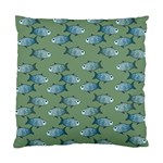 Fishes Pattern Background Standard Cushion Case (Two Sides) Front