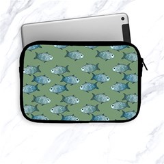 Fishes Pattern Background Apple Ipad Mini Zipper Cases by Pakjumat