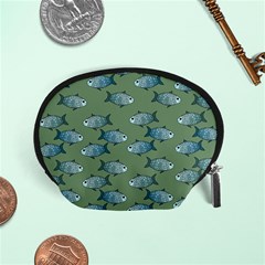 Fishes Pattern Background Accessory Pouch (small) by Pakjumat