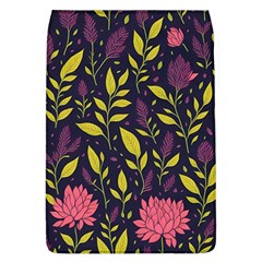 Flower Pattern Design Removable Flap Cover (l) by Pakjumat