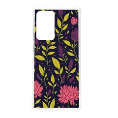 Flower Pattern Design Samsung Galaxy Note 20 Ultra Tpu Uv Case by Pakjumat