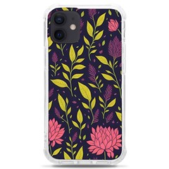 Flower Pattern Design Iphone 12 Mini Tpu Uv Print Case	 by Pakjumat