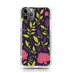 Flower Pattern Design Iphone 11 Pro 5 8 Inch Tpu Uv Print Case by Pakjumat