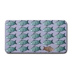 Fishes Pattern Background Theme Medium Bar Mat by Pakjumat