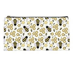 Bee Honeycomb Honeybee Insect Pencil Case by Pakjumat