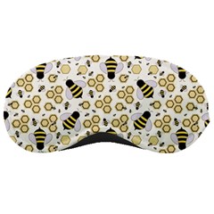 Bee Honeycomb Honeybee Insect Sleep Mask by Pakjumat