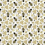 Bee Honeycomb Honeybee Insect Play Mat (Square) Front