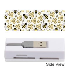 Bee Honeycomb Honeybee Insect Memory Card Reader (stick) by Pakjumat