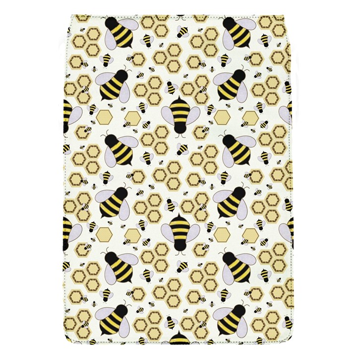 Bee Honeycomb Honeybee Insect Removable Flap Cover (S)