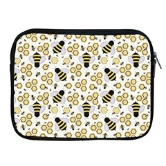 Bee Honeycomb Honeybee Insect Apple Ipad 2/3/4 Zipper Cases by Pakjumat