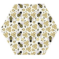 Bee Honeycomb Honeybee Insect Wooden Puzzle Hexagon