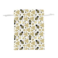 Bee Honeycomb Honeybee Insect Lightweight Drawstring Pouch (s) by Pakjumat