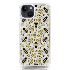 Bee Honeycomb Honeybee Insect Iphone 14 Tpu Uv Print Case by Pakjumat