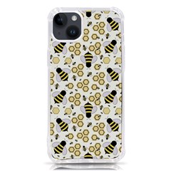 Bee Honeycomb Honeybee Insect Iphone 14 Plus Tpu Uv Print Case by Pakjumat