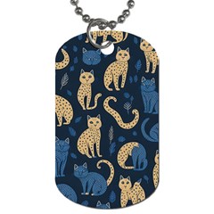 Cat Pattern Animal Dog Tag (one Side) by Pakjumat