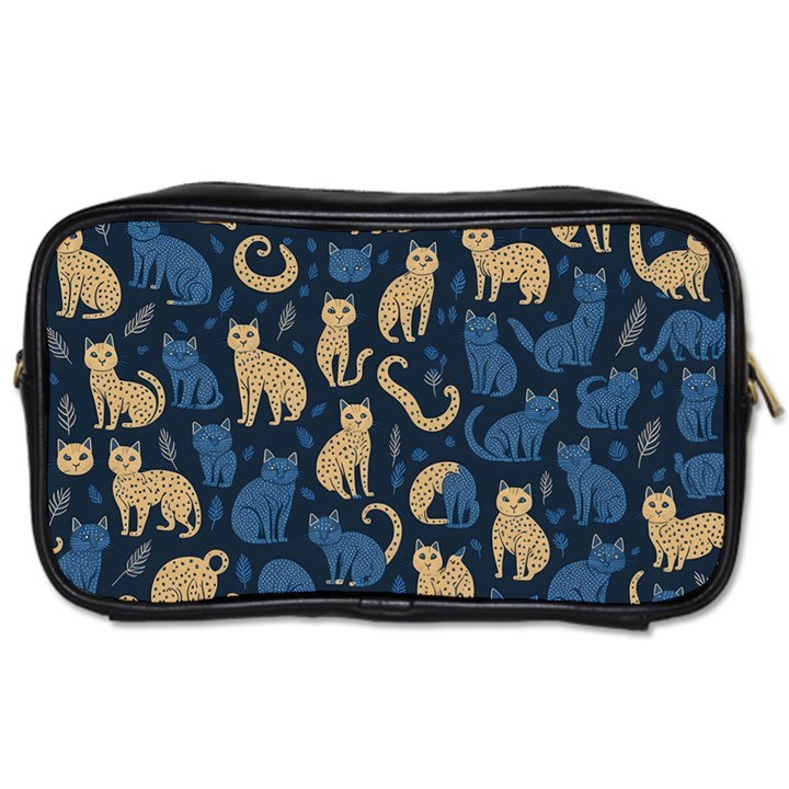 Cat Pattern Animal Toiletries Bag (Two Sides)