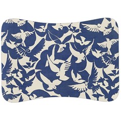 Bird Animal Animal Background Velour Seat Head Rest Cushion by Pakjumat