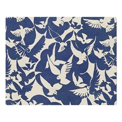 Bird Animal Animal Background Premium Plush Fleece Blanket (large) by Pakjumat