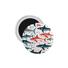 Fish Shark Animal Pattern 1 75  Magnets by Pakjumat