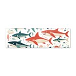 Fish Shark Animal Pattern Sticker (Bumper) Front