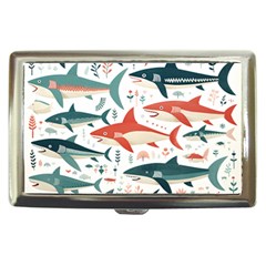 Fish Shark Animal Pattern Cigarette Money Case by Pakjumat