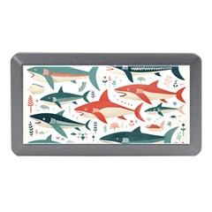 Fish Shark Animal Pattern Memory Card Reader (mini) by Pakjumat