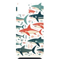 Fish Shark Animal Pattern Iphone 14 Plus Black Uv Print Case by Pakjumat