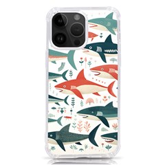 Fish Shark Animal Pattern Iphone 14 Pro Max Tpu Uv Print Case by Pakjumat